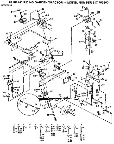 craftsman gt6000 wiring diagram 